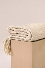 Monte Throw - Natural White