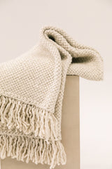 Monte Throw - Natural White