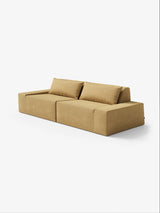 Modo 2 Piece (102") Sofa - Performance Fabric - Chamomile