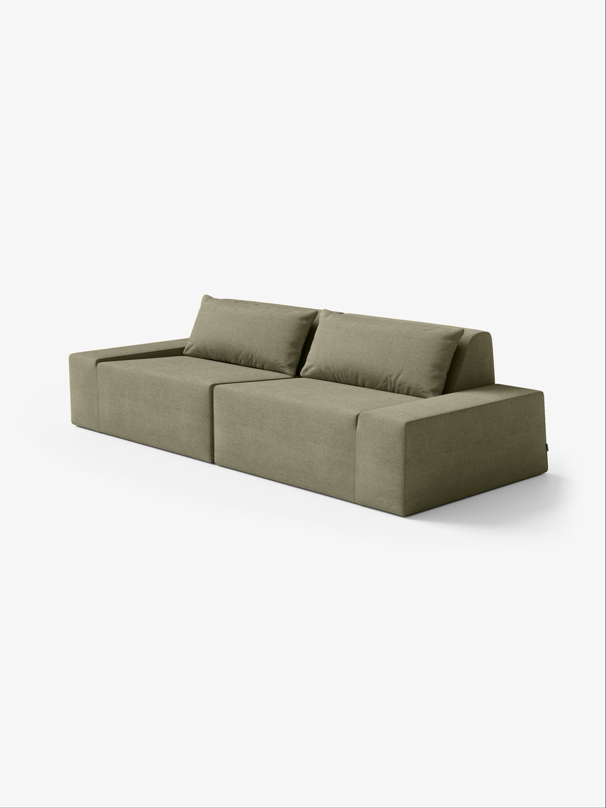 Modo 2 Piece (102") Sofa - Performance Fabric - Sage