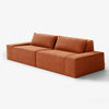 Modo 2 Piece (102") Sofa - Performance Fabric - Terracotta