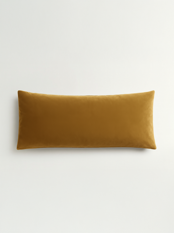 Modo King Size Pillow Covers, Saffron (Set of Two)