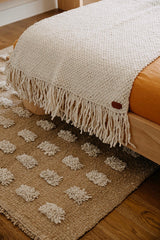 Monte Throw - Natural White