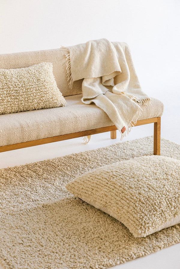 Maya Rug Natural White | 5'8" x 6'0"