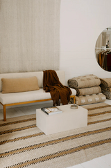 Vera Rug Sand, Brown & Latte | 6'0" x 8'10"