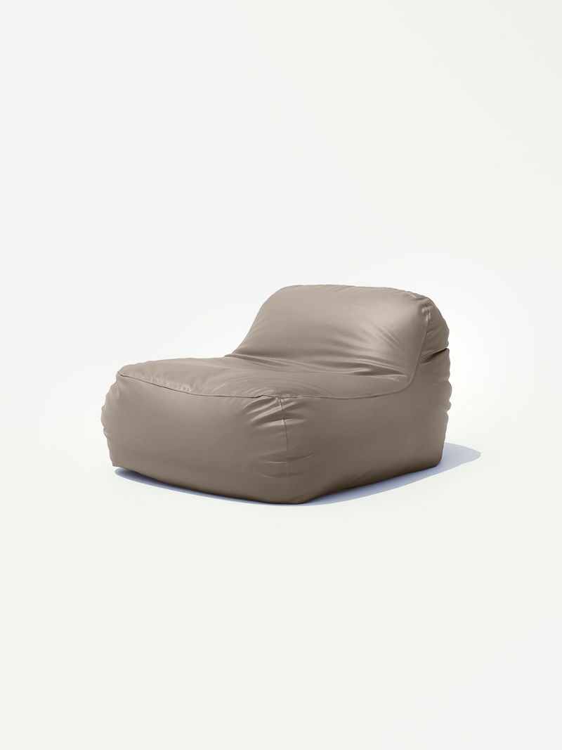 Dune Lounge Chair Vegan Leather - Stone