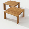 Teak Side Table (Set of Two)