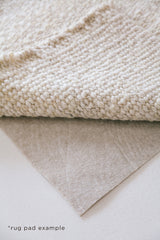Clemencia Rug Sand & Natural White | 6'9" x 9'9"