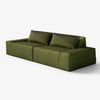Modo 2 Piece (102") Sofa - Velvet - Moss