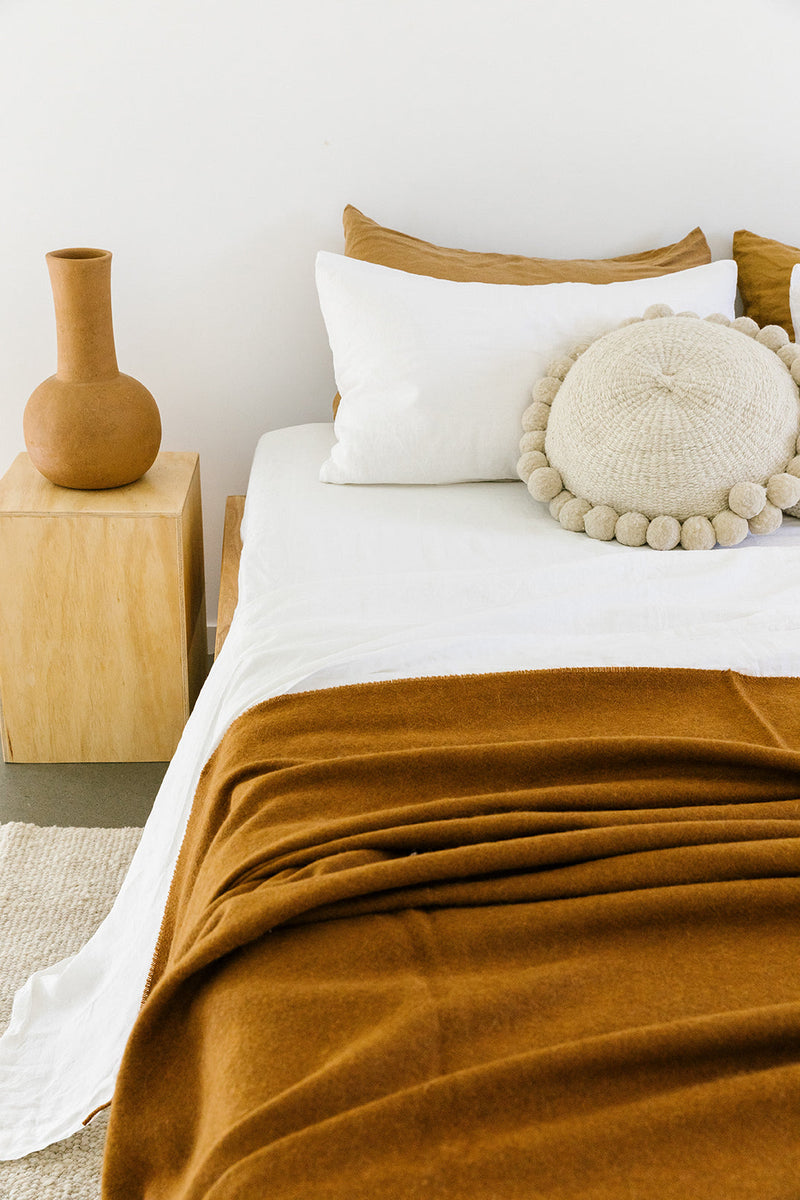 Puna Throw - Tobacco