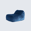 Dume Lounge Chair Velvet - Pacific