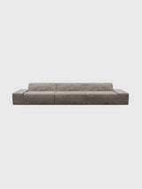 Modo 3 Piece (142") Sofa - Performance Fabric - Mocha