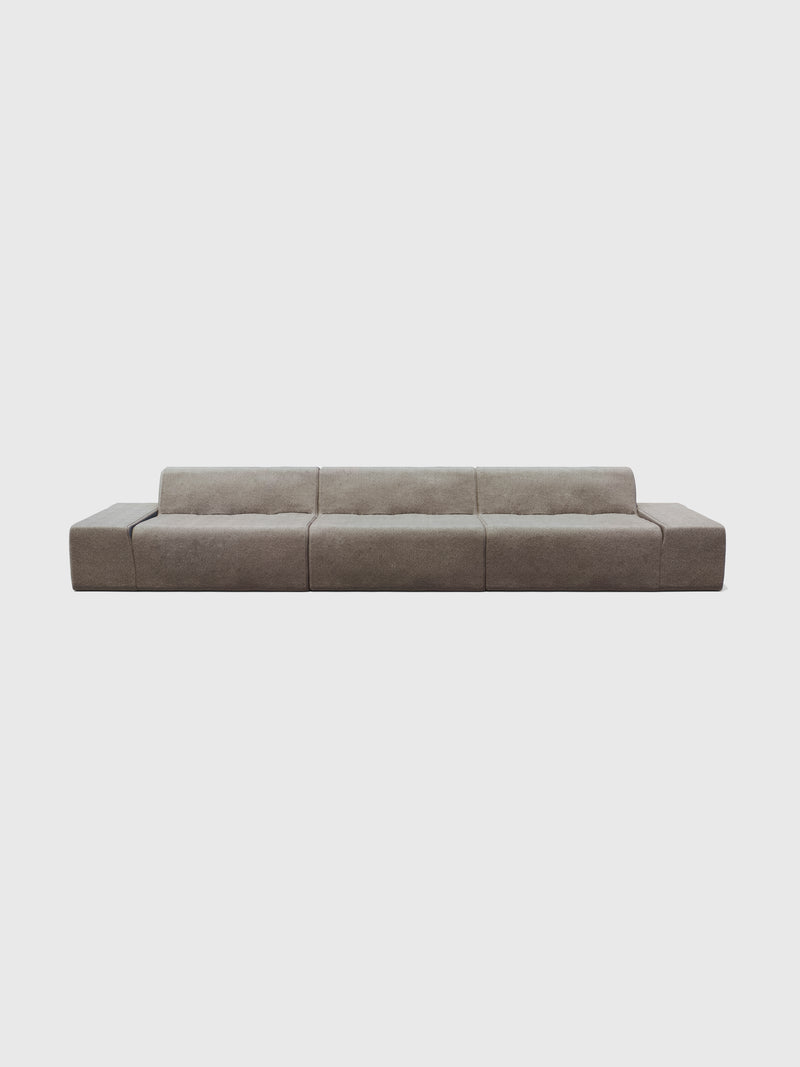 Modo 3 Piece (142") Sofa - Performance Fabric - Mocha