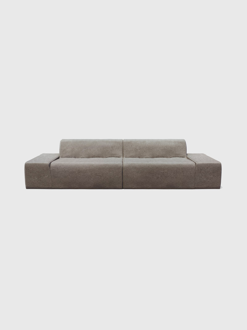 Modo 2 Piece (102") Sofa - Performance Fabric - Mocha