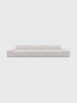 Modo 3 Piece (142") Sofa - Performance Fabric - Natural
