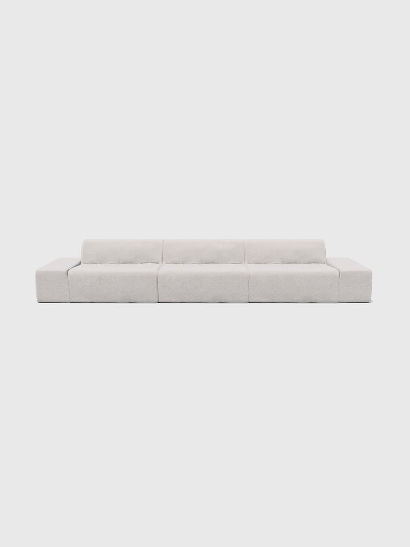Modo 3 Piece (142") Sofa - Performance Fabric - Natural