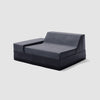 Modo Right End Slipcover - Outdoor - Graphite