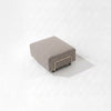 Modo Ottoman Outdoor Slipcover - Almond