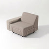 Modo Right End Outdoor Slipcover - Almond