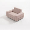 Modo Armchair Outdoor - Burgundy with Stone Aluminum