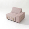 Modo Left End Outdoor Slipcover - Burgundy