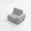 Modo Left End Outdoor Slipcover - Gray