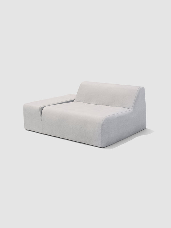 Modo Right End - Performance Fabric - Natural