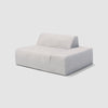 Modo Left End - Performance Fabric - Natural