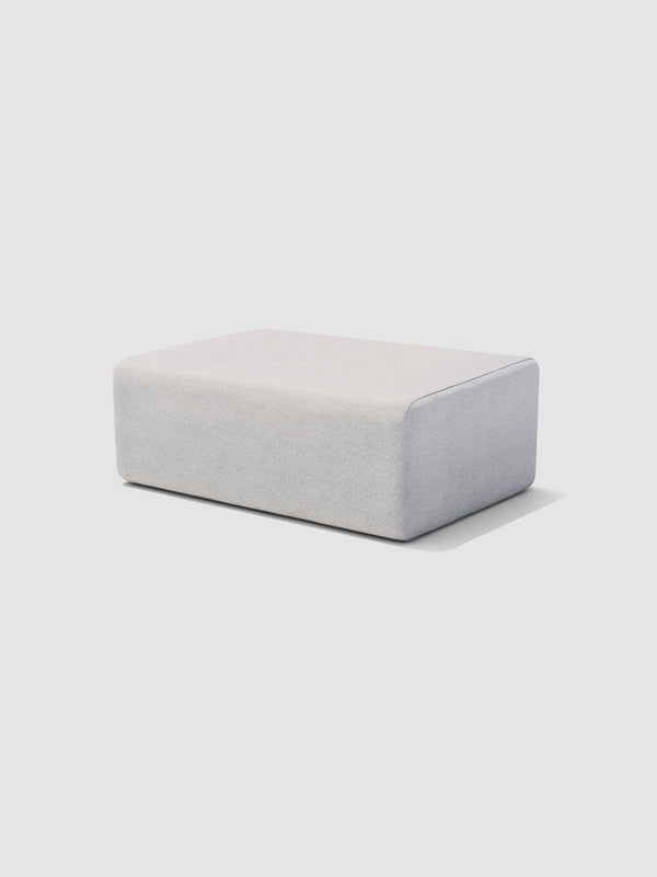 Modo Ottoman - Performance Fabric - Natural