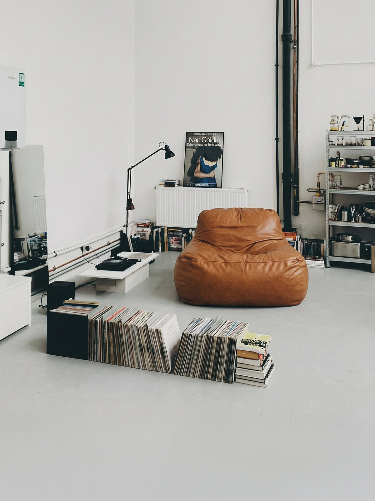 Studio: Chair shown in Saddle
