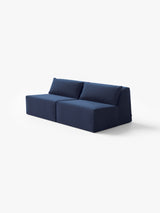Modo Armless (80") Sofa - Velvet - Pacific
