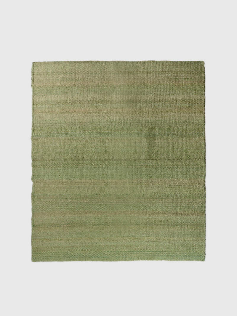 100% Wool Area Rug | 8' x 10' - Olive