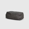 Dune Vegan Leather Ottoman Cover - Charcoal