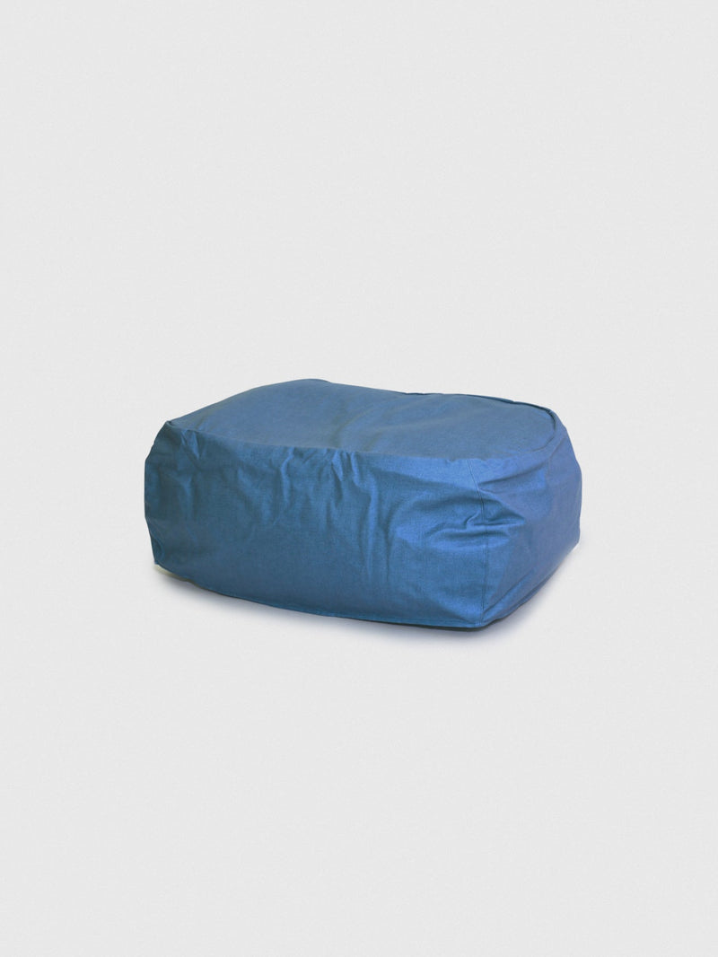 Dune Outdoor Ottoman Cover - Cobalt