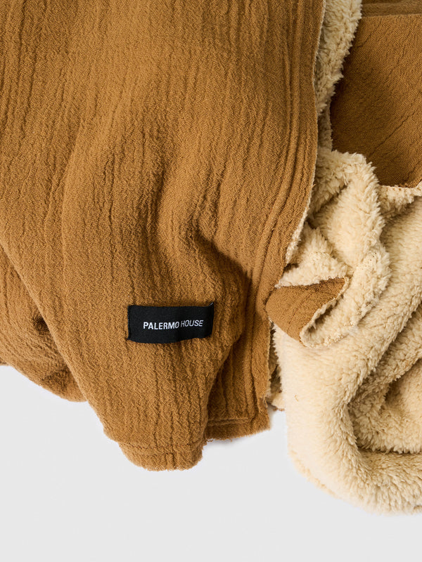 Mimosa Throw Blanket - Khaki