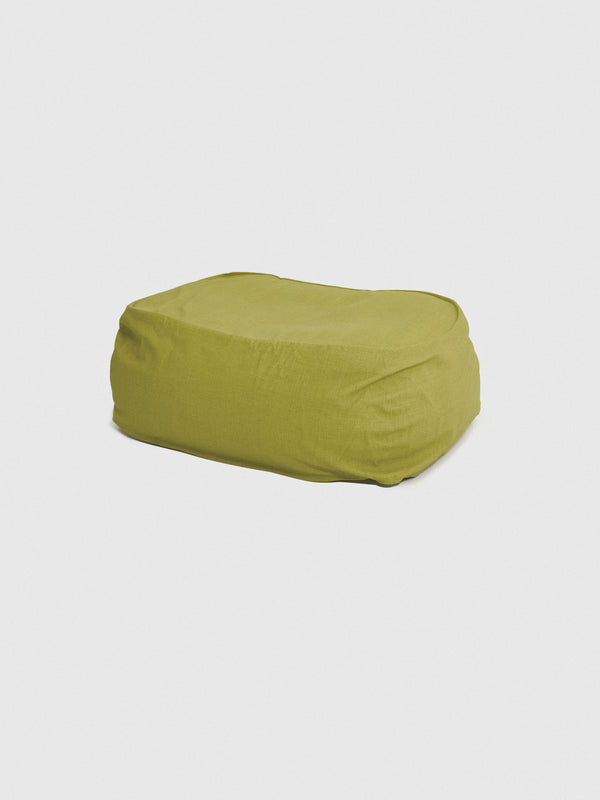 Dune Outdoor Ottoman Cover - Curry