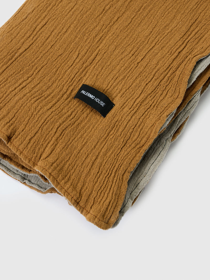 Gasa Cotton Throw Blanket - Desert