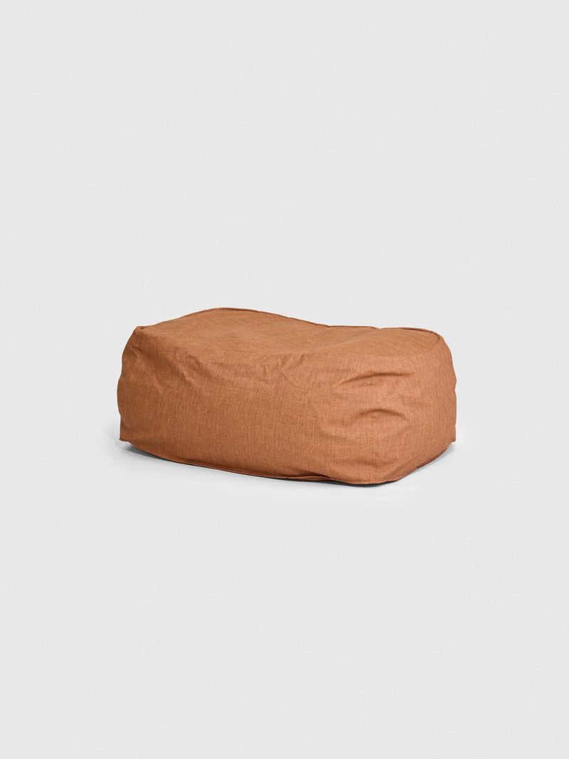 Dune Outdoor Ottoman Cover - Ginger