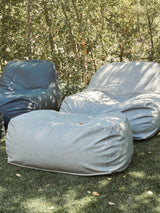 Dume Ottoman Outdoor - Gray